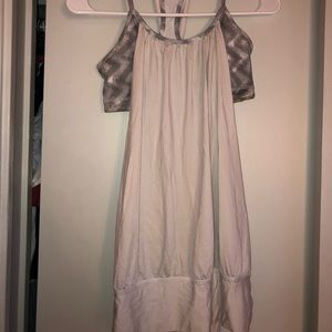 Light grey Lululemon top size 4